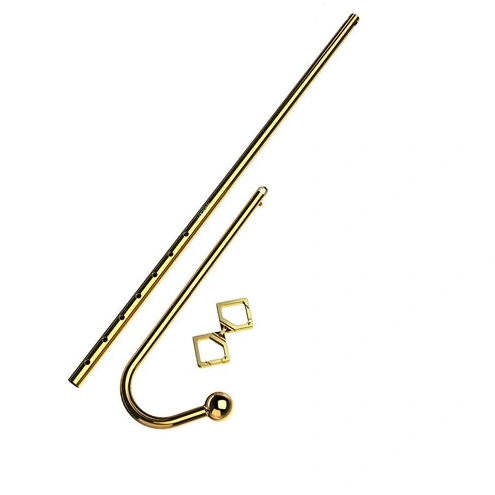 Anal Hooks Anal LOCKINK 3867 AllNight Hook Adjustable Set Golden 0126